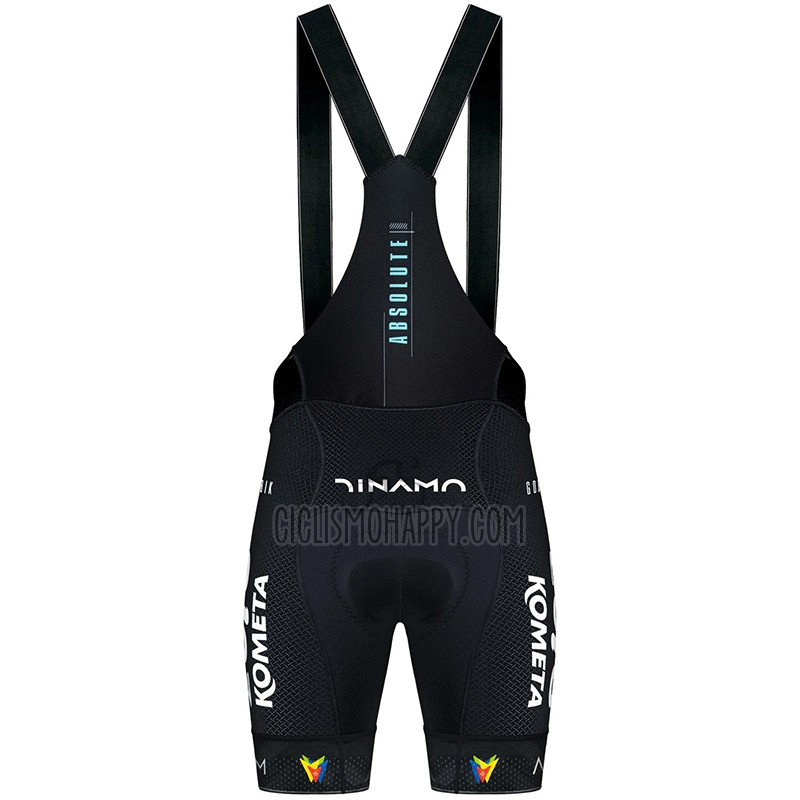 Eolo Kometa Cycling Jersey Bib Short 2023 Men Short Sleeve Blue